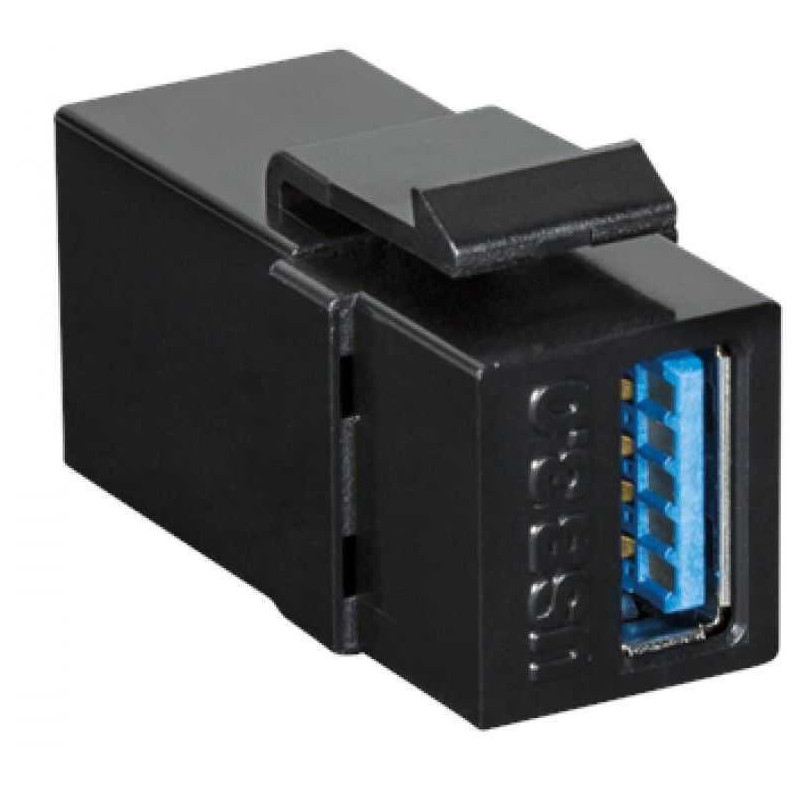 Logilink NK0015B „Keystone“ jungtis USB-A 3.0