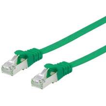EQUIP Cat.6A U / FTP plokščias jungiamasis kabelis 5 m žalias (607644)
