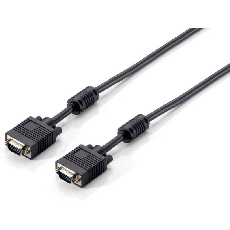 EQUIP D-Sub (VGA) į D-Sub (VGA) 1 m juodas (118810)