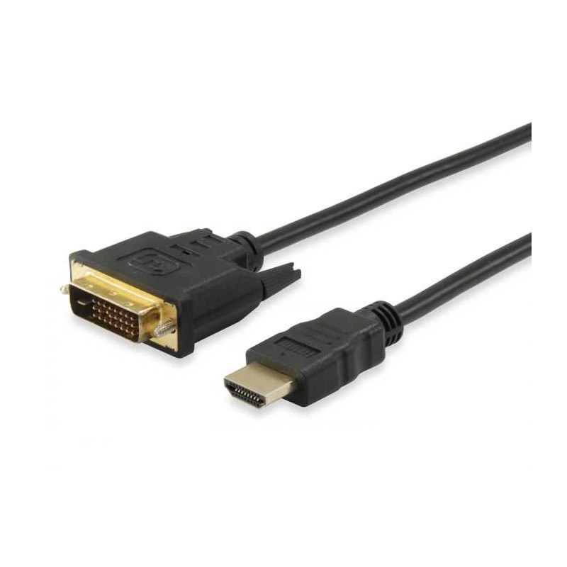 EQUIP HDMI į DVI-D 2 m juodas (119322)