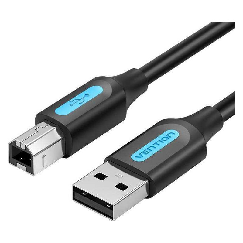 Vention COQBD USB-A 2.0 į USB-B 0.5m Juodas