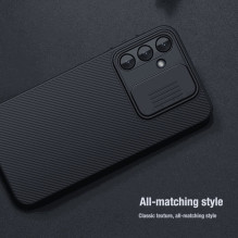 Nillkin „CamShield“ kietas dėklas „Galaxy A15 4G / 5G“, juodas