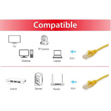 EQUIP Cat.6 S / FTP Patch Cable 0.5 m Yellow (605567) EQUIP Cat.6 S / FTP Patch Cable 0.5 m Yellow (605567)