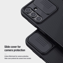 Nillkin „CamShield“ kietas dėklas „Galaxy A15 4G / 5G“, juodas