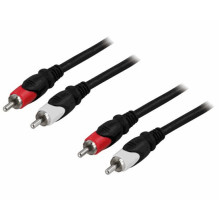 Deltaco Audio cable 2xRCA...