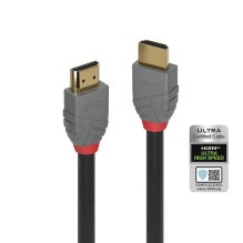 Lindy Lindy itin didelės spartos HDMI kabelis, „Anthra Line“ (pilkas, 3 metrai) Lindy Lindy itin didelės spartos HDMI kabelis, „Anthra Line“ (pilkas, 3 metrai)