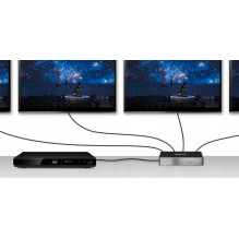 UNITEK V1109A 4K HDMI skirstytuvas 1 įėjimas 4 išėjimai UNITEK V1109A 4K HDMI skirstytuvas 1 įėjimas 4 išėjimai