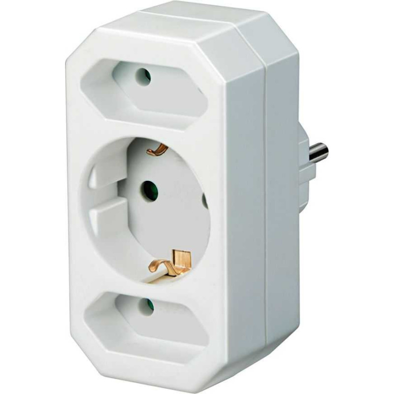 Brennenstuhl adapteris 1xCEE 7 / 4 2xCEE 7 / 16
