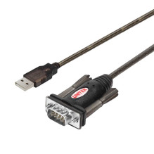 UNITEK USB - RS-232 kabelis 1,5 m, juodas Y-105 UNITEK USB - RS-232 kabelis 1,5 m, juodas Y-105