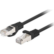 Lanberg Patchcord CAT.6 FTP 0.25M 10-pack juoda
