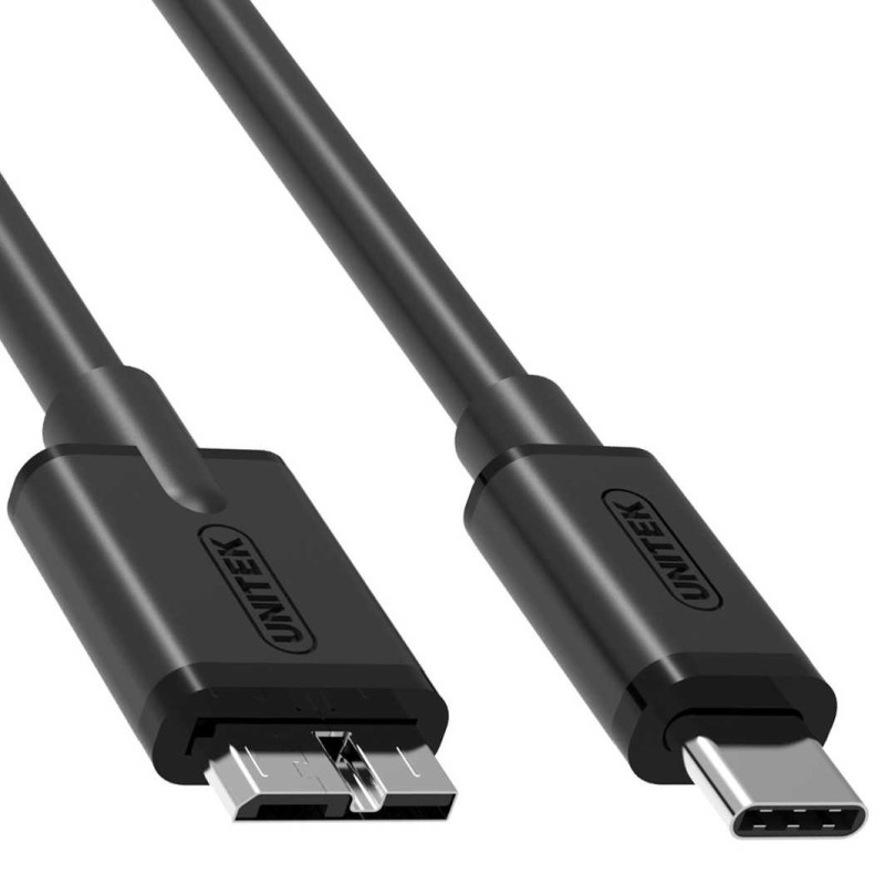 UNITEK Y-C475BK USB C tipo į microUSB-B 1m juodas