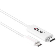 CLUB 3D CLUB3D USB C to HDMI™ 2.0 UHD Cable Active 1.8 M. / 5.9 Ft. CLUB 3D CLUB3D USB C to HDMI™ 2.0 UHD Cable Active 1.8 M. / 5.9 Ft.