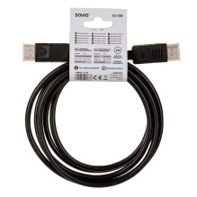 Savio Cable DisplayPort v1.2 2m Black CL-136