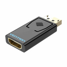 „Vention“ adapteris „DisplayPort“ į HDMI FHD 60Hz, juodas „Vention“ adapteris „DisplayPort“ į HDMI FHD 60Hz, juodas