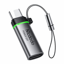 Mcdodo Adapter OT-2450 USB-C Grey Mcdodo Adapter OT-2450 USB-C Grey