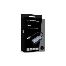 Conceptronic USB-C adapteris – RJ45 2.5Gb 0.15m Juodas Conceptronic USB-C adapteris – RJ45 2.5Gb 0.15m Juodas
