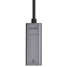 UNITEK USB-A / C adapteris - RJ45 2.5Gbs pilka U1313C UNITEK USB-A / C adapteris - RJ45 2.5Gbs pilka U1313C