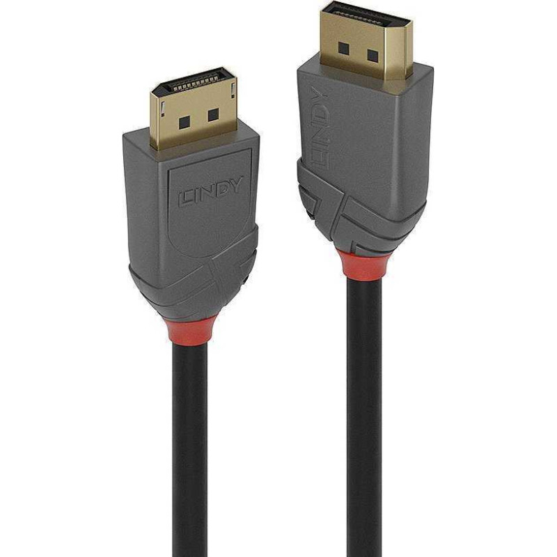 Lindy Lindy DisplayPort 1.2 kabelis Anthra Lindye 10m - 36486