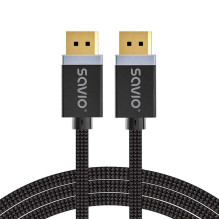Savio DisplayPort kabelis 3 m juodas CL-176