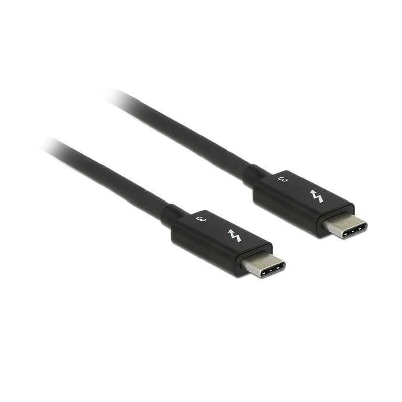 DELOCK Thunderbolt 3 kabelis (84846) juodas
