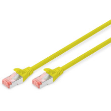 DIGITUS CAT 6 S / FTP jungiamasis laidas LSZH 5 m geltonas DIGITUS CAT 6 S / FTP jungiamasis laidas LSZH 5 m geltonas