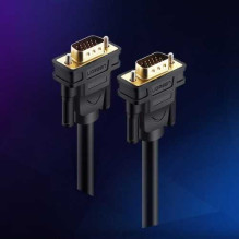 Ugreen VG101 11630 VGA (kištukas) - VGA (kištukas) kabelis FHD 1,5 m juodas Ugreen VG101 11630 VGA (kištukas) - VGA (kištukas) kabelis FHD 1,5 m juodas