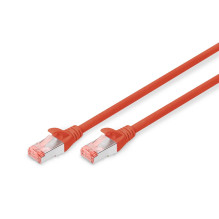 DIGITUS CAT 6 S / FTP Patch Cord LSZH 3 m Red