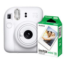 Fujifilm Instax Mini 12 Clay White + 10 films Fujifilm Instax Mini 12 Clay White + 10 films