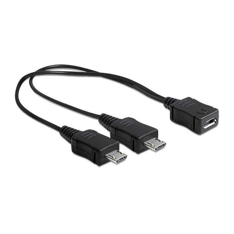 DELOCK USB laidas (65440) juodas
