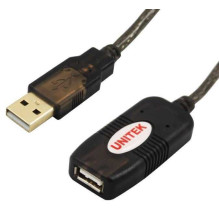 UNITEK aktyvus prailginimo kabelis USB 2.0, 20m, Y-279 UNITEK aktyvus prailginimo kabelis USB 2.0, 20m, Y-279