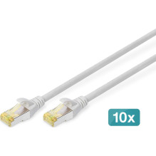 DIGITUS Cat6a S / FTP (S-STP) 2m Pilka DK-1644-A-020-10 DIGITUS Cat6a S / FTP (S-STP) 2m Pilka DK-1644-A-020-10
