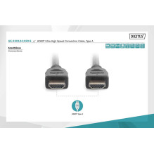 DIGITUS HDMI Kabelis su eternetu 2m DIGITUS HDMI Kabelis su eternetu 2m