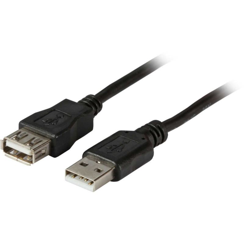 EFB Elektronik USB2.0 Prailginimo kabelis, A tipo kištukas, jungiamas prie A tipo skydelio lizdo 5m K5248SW.5V2