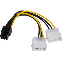 Akyga AKYGA ADAPTERIS 2X MOLEX / PCI-EXPRESS 6-PIN AK-CA-13
