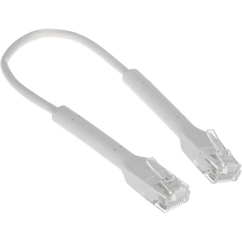 Ubiquiti UniFi Ethernet patch kabelis Cat6 0.1m baltas