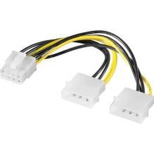 Akyga AKYGA ADAPTERIS PCI-E 8-PIN F / 2X MOLEX M AK-CA-29 Akyga AKYGA ADAPTERIS PCI-E 8-PIN F / 2X MOLEX M AK-CA-29