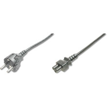 DIGITUS AK-440103-018-S CEE 7 / 7 1.8m Pilka