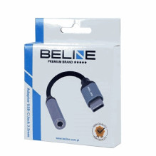Beline Adapter USB-C 3,5mm Black / Silver