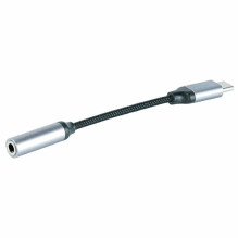 Beline Adapter USB-C 3,5mm Black / Silver