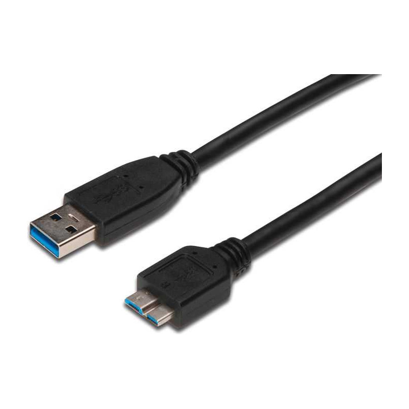 DIGITUS USB3.0 Laidas 0,25m USB A / microUSB BM / M