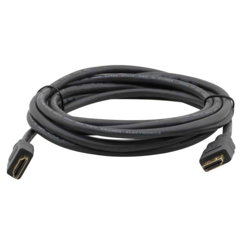 Kramer Lankstus didelės spartos HDMI (M) iki HDMI (M) 3 m juodas