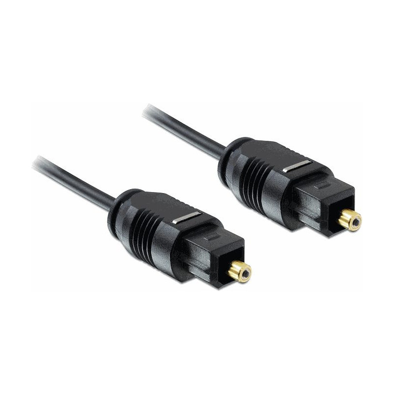 DELOCK Kabelis „Toslink“ – „Toslink“ 2m Juodas