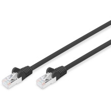 DIGITUS CAT6 S / FTP Patch Cord LSZH 3 m Black DIGITUS CAT6 S / FTP Patch Cord LSZH 3 m Black