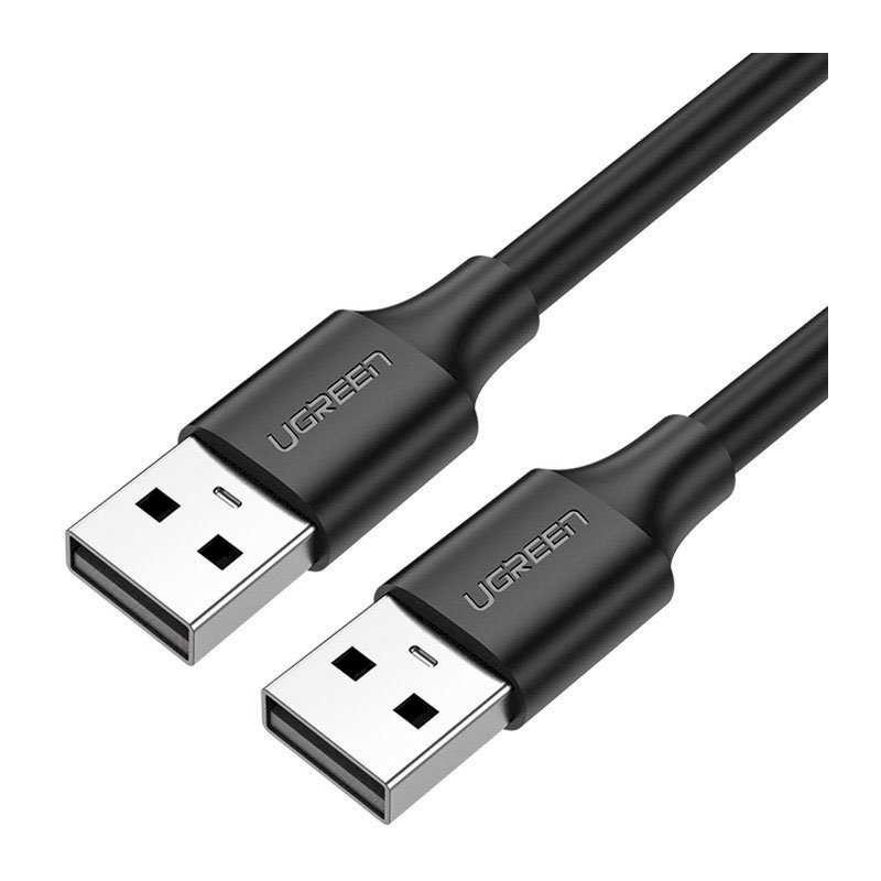 Ugreen USB 2.0 (kištukas) - USB 2.0 (kištukas) kabelis, 1 m, juodas