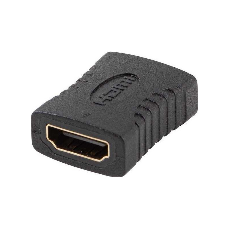 „Lanberg“ adapteris AV HDMI(F) – HDMI(F) 4K juoda
