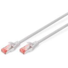 DIGITUS CAT 6 S / FTP Patch Cord LSZH 3 m Grey DIGITUS CAT 6 S / FTP Patch Cord LSZH 3 m Grey