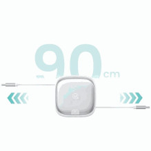 Usams US-SJ650 3in1 laidas „MicroUSB“ / USB-C / „Lightning“ 60W sidabrinis Usams US-SJ650 3in1 laidas „MicroUSB“ / USB-C / „Lightning“ 60W sidabrinis
