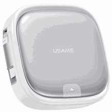 Usams US-SJ650 3in1 cable MicroUSB / USB-C / Lightning 60W silver