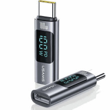 Usams Adapter AU18 USB-C Digital Display 100W Usams Adapter AU18 USB-C Digital Display 100W
