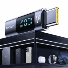Usams Adapter AU18 USB-C Digital Display 100W Usams Adapter AU18 USB-C Digital Display 100W